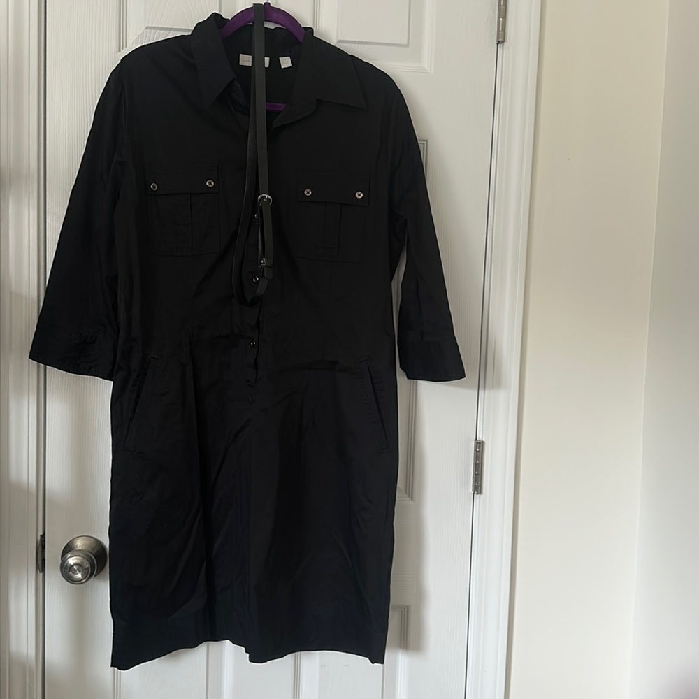 MY&CO black dress with pockets.